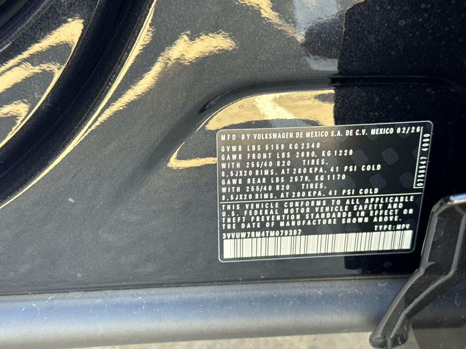 2026 Volkswagen Tiguan SEL R-Line Turbo