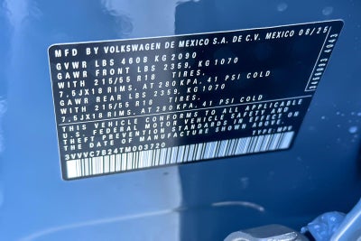 2026 Volkswagen Taos SE