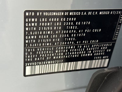 2027 Volkswagen Taos SE