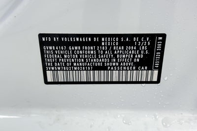 2026 Volkswagen Jetta S