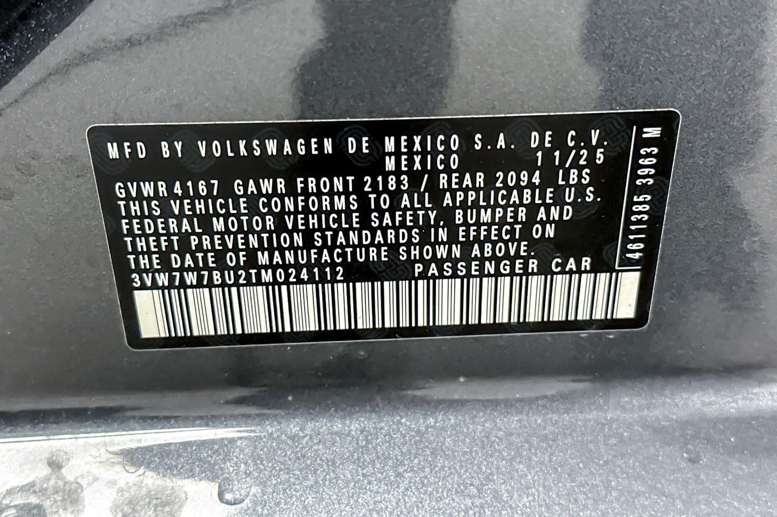 2026 Volkswagen Jetta SE