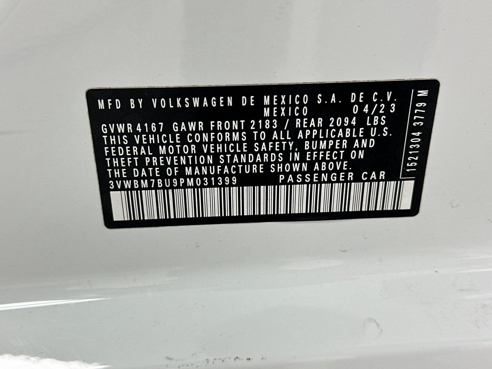 2023 Volkswagen Jetta Sport