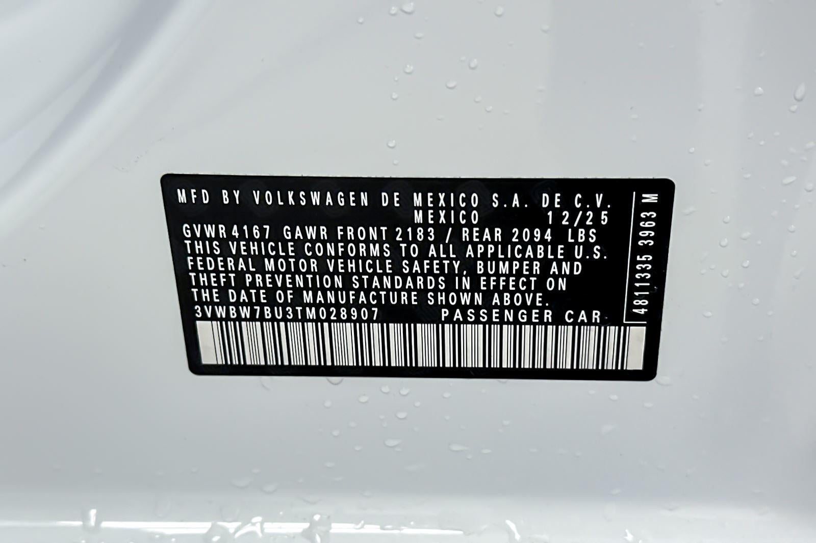 2026 Volkswagen Jetta Sport