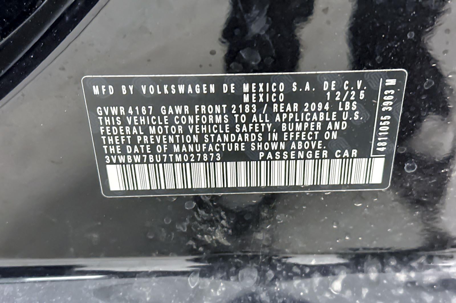 2026 Volkswagen Jetta Sport