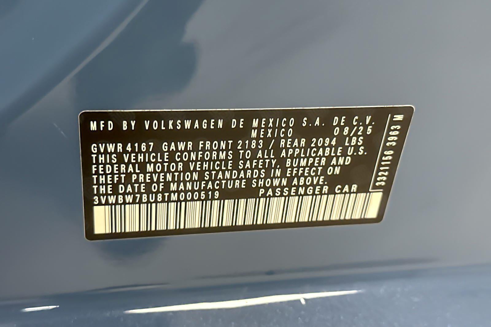 2026 Volkswagen Jetta Sport