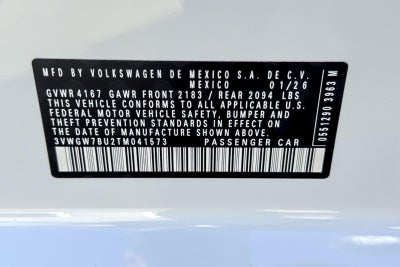 2026 Volkswagen Jetta SEL