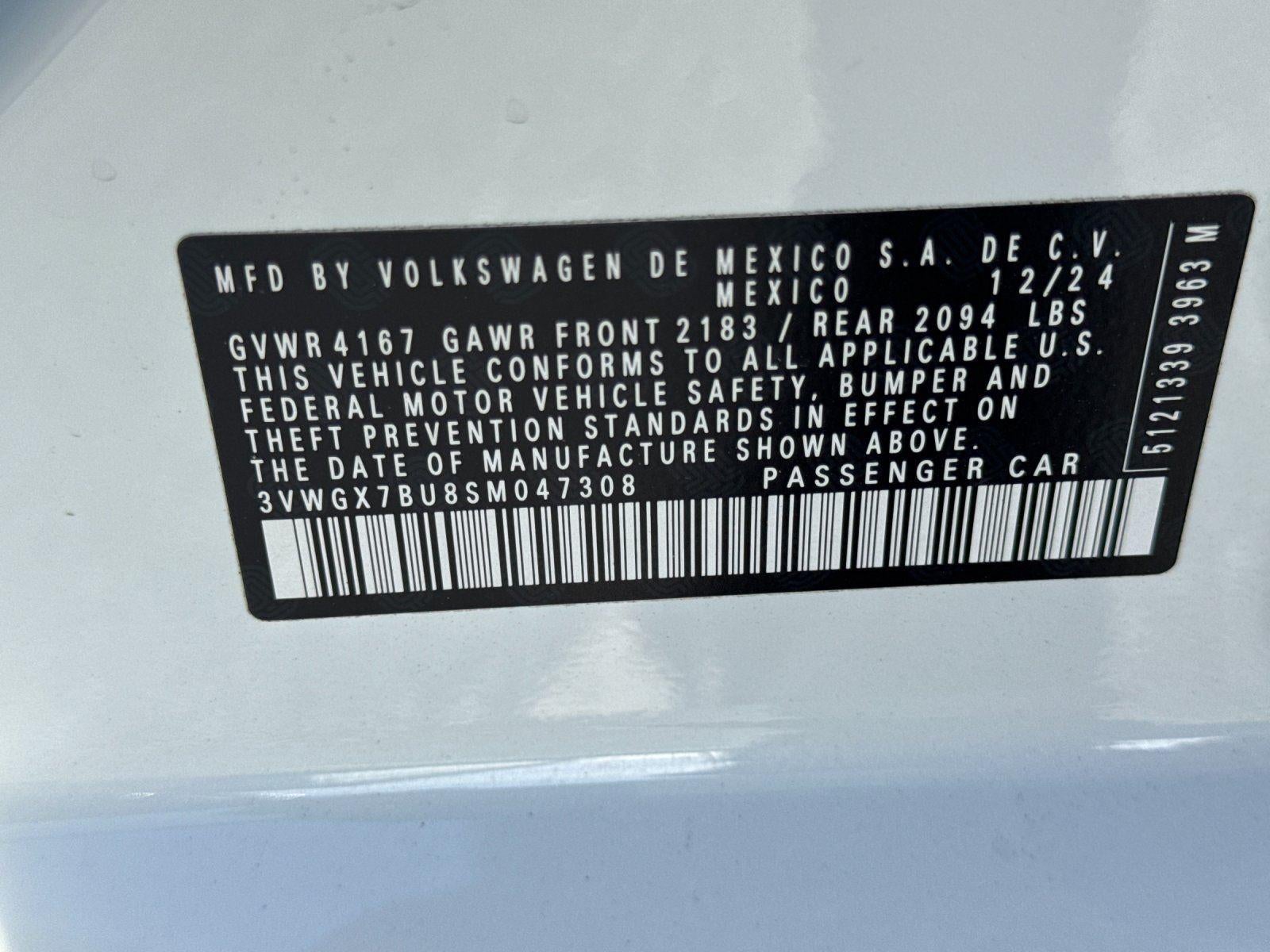 2025 Volkswagen Jetta SEL