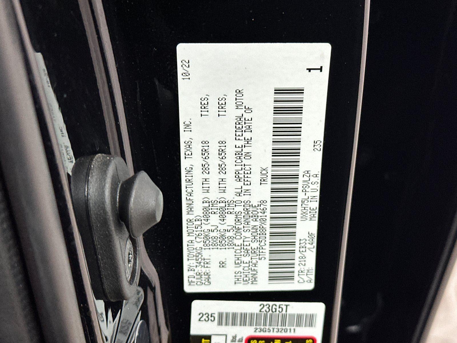 2023 Toyota Tundra TRD Pro HV