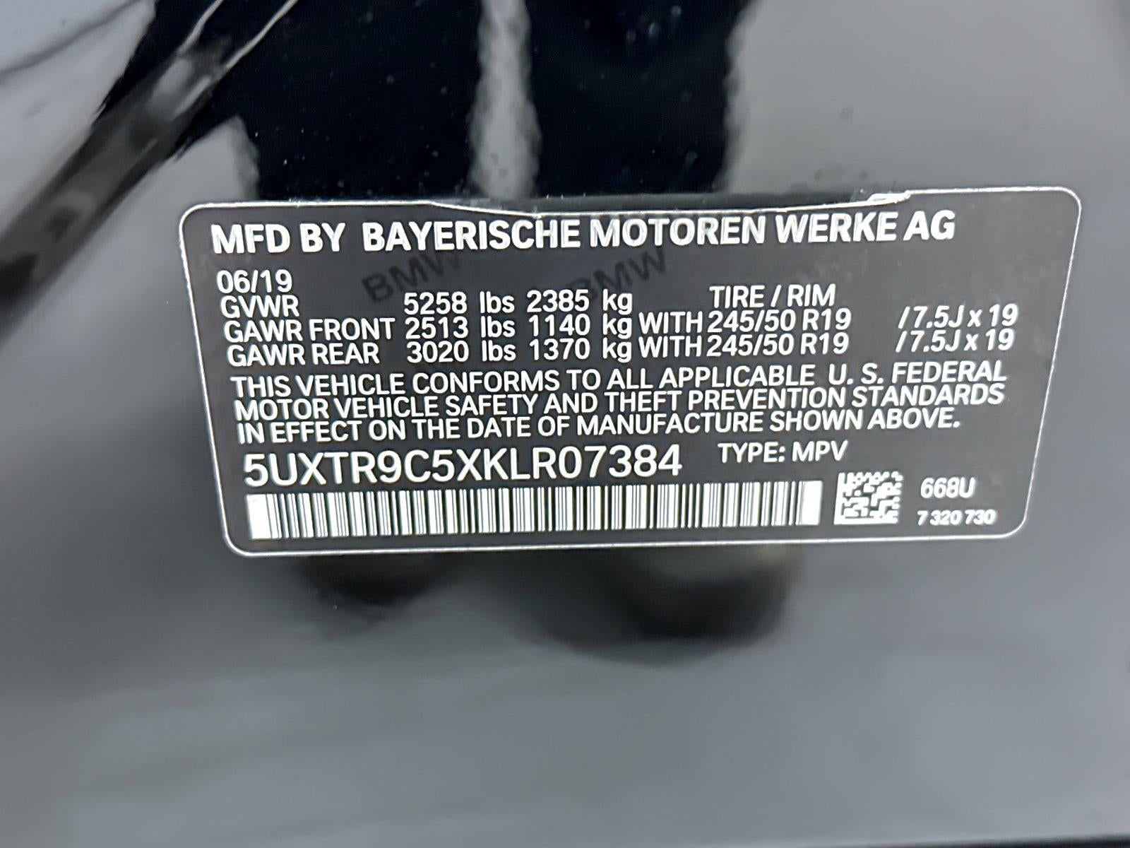 2019 BMW X3 xDrive30i