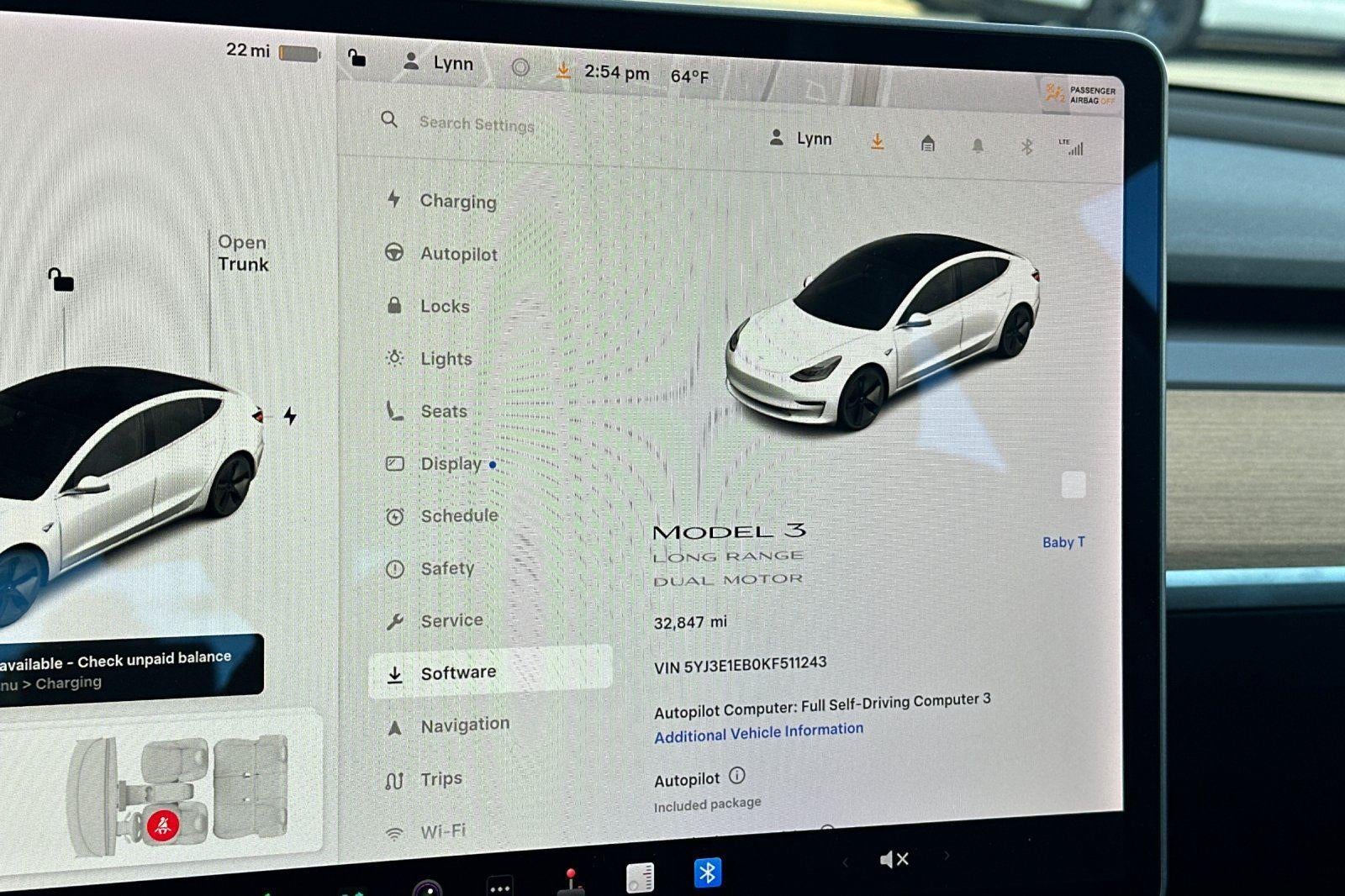 2019 Tesla Model 3 Long Range