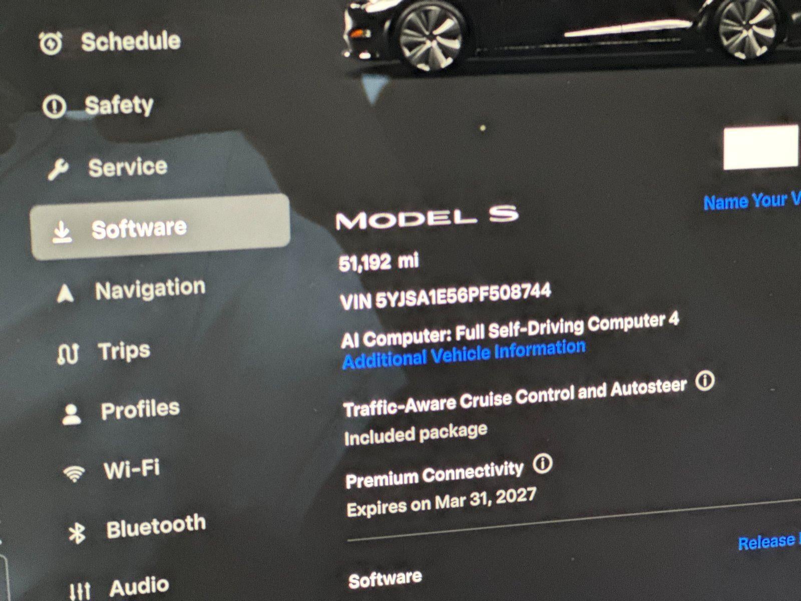 2023 Tesla Model S Standard Range