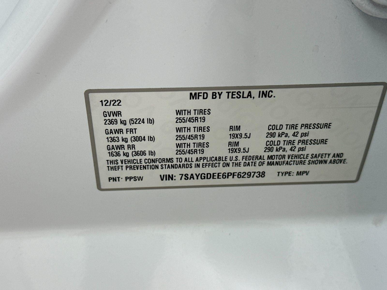 2023 Tesla Model Y Long Range