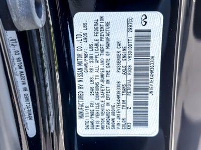 2017 INFINITI Q60 Sport