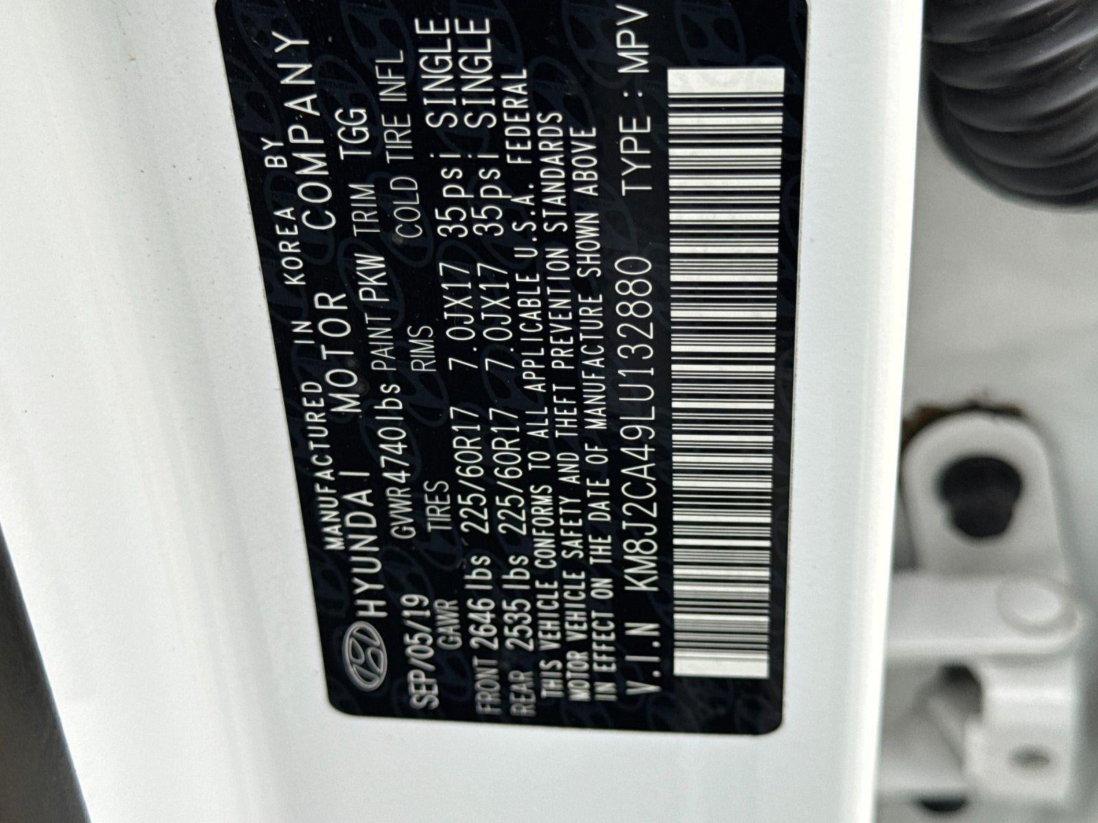 2020 Hyundai Tucson SE