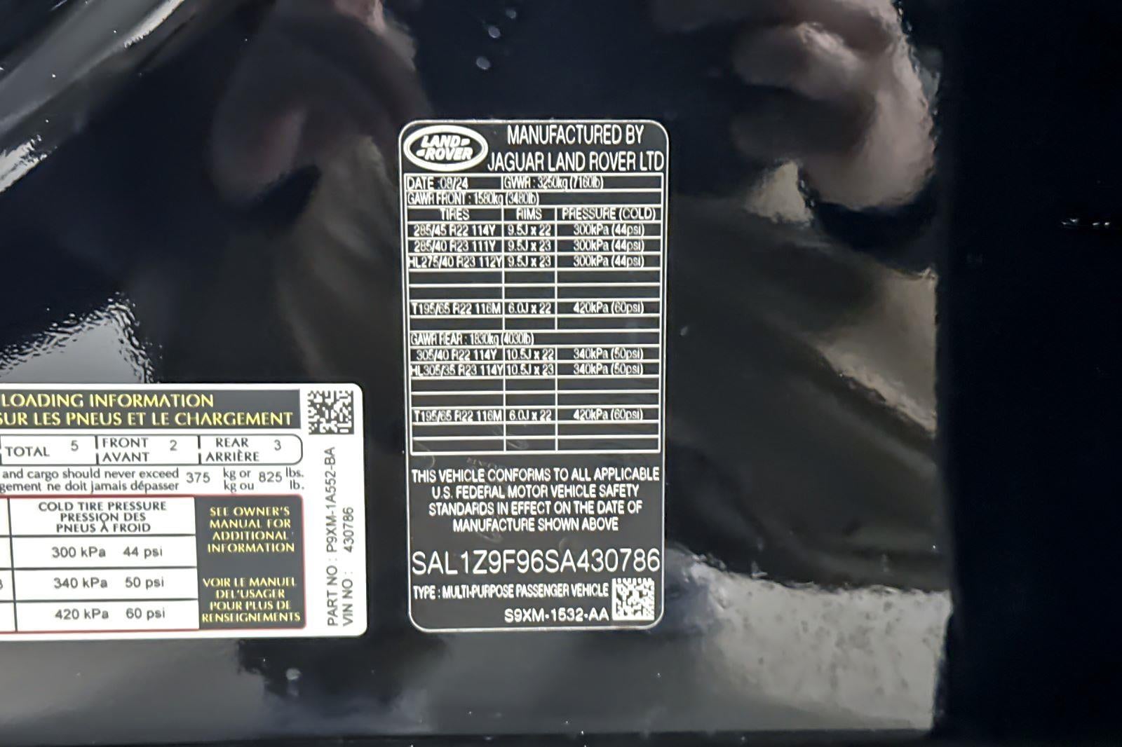 2025 Land Rover Range Rover Sport SV Edition Two