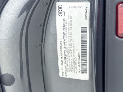 2021 Audi TTS 2.0T