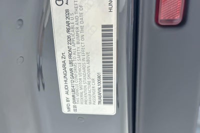 2020 Audi TT Coupe 2.0T quattro S tronic