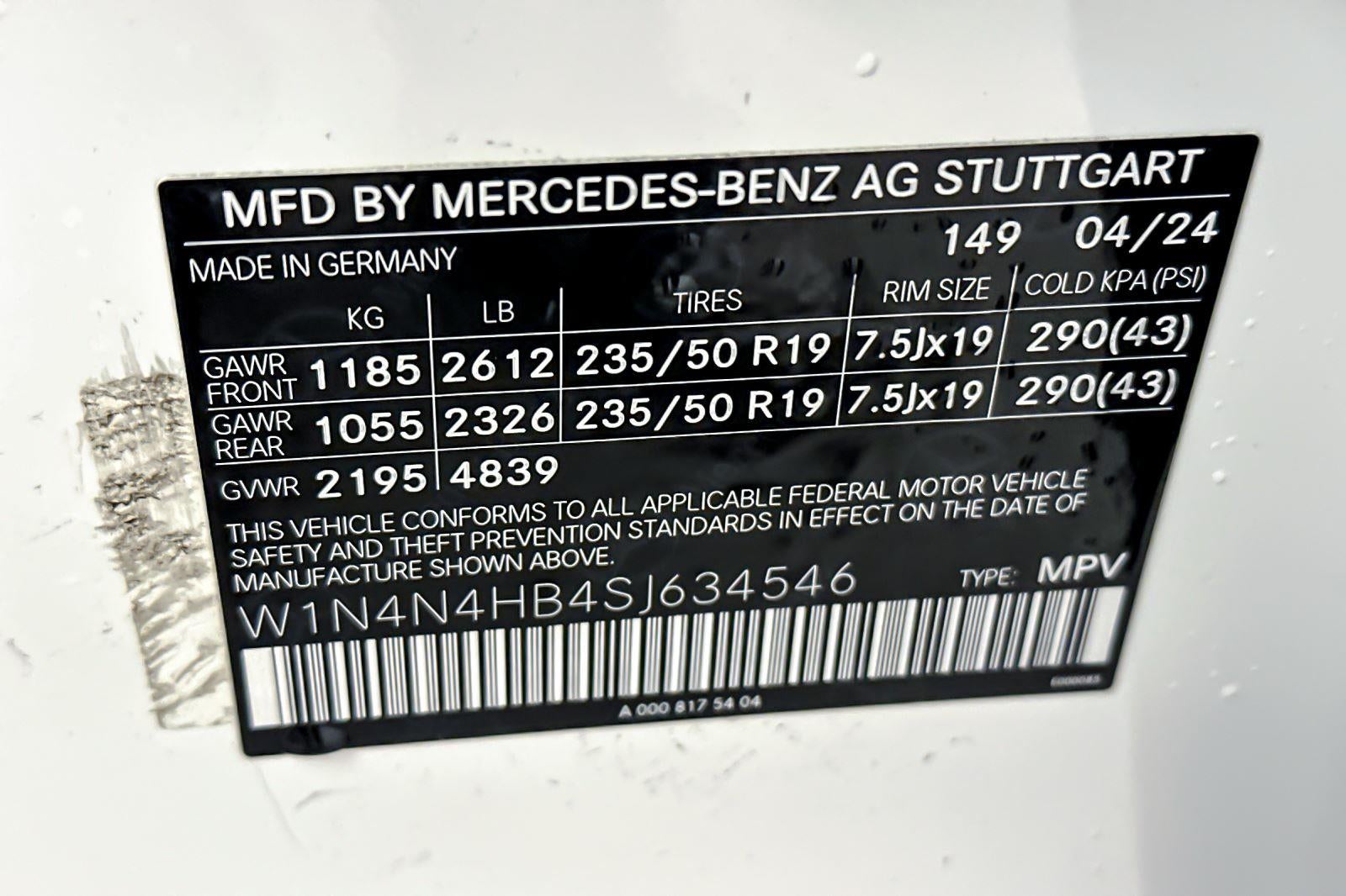 2025 Mercedes-Benz GLA GLA 250