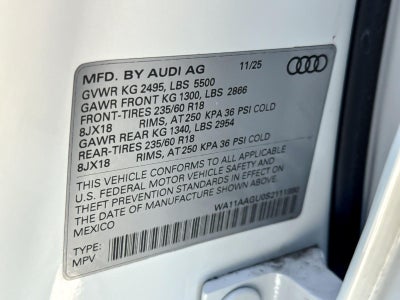 2025 Audi Q5 Premium
