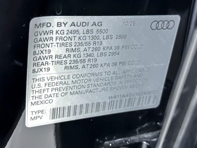 2025 Audi Q5 Premium