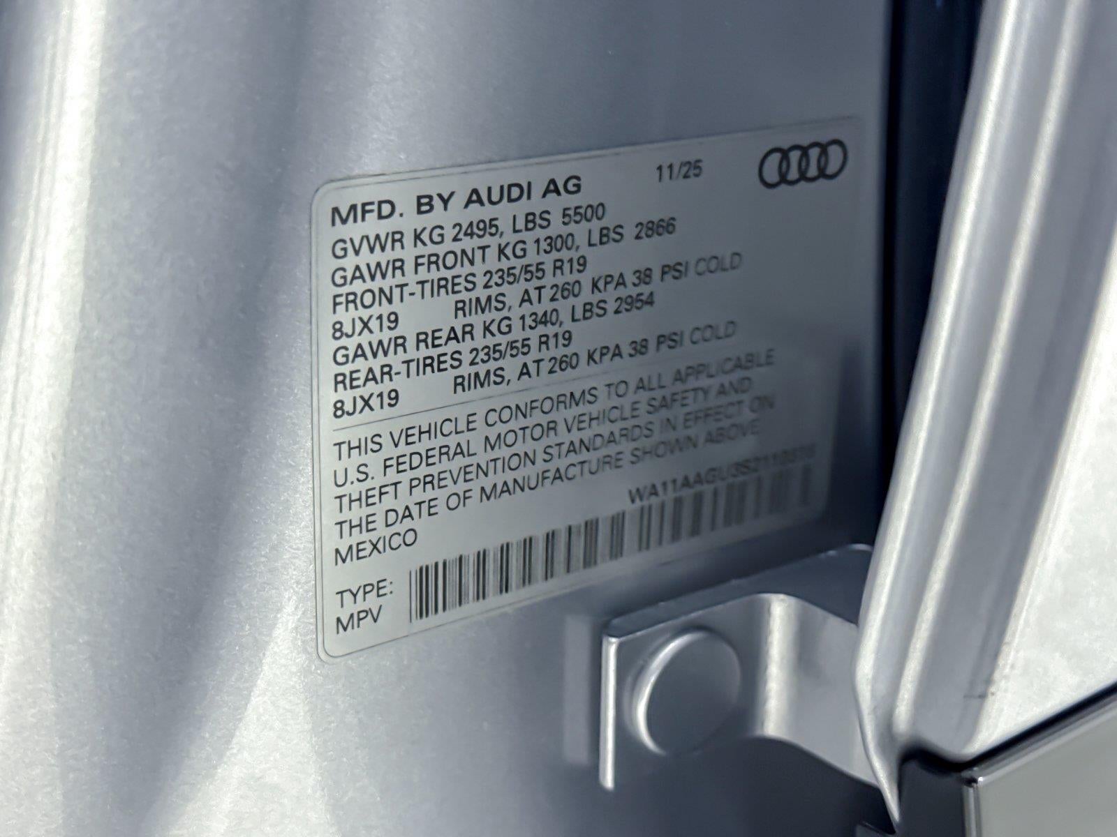 2025 Audi Q5 Premium