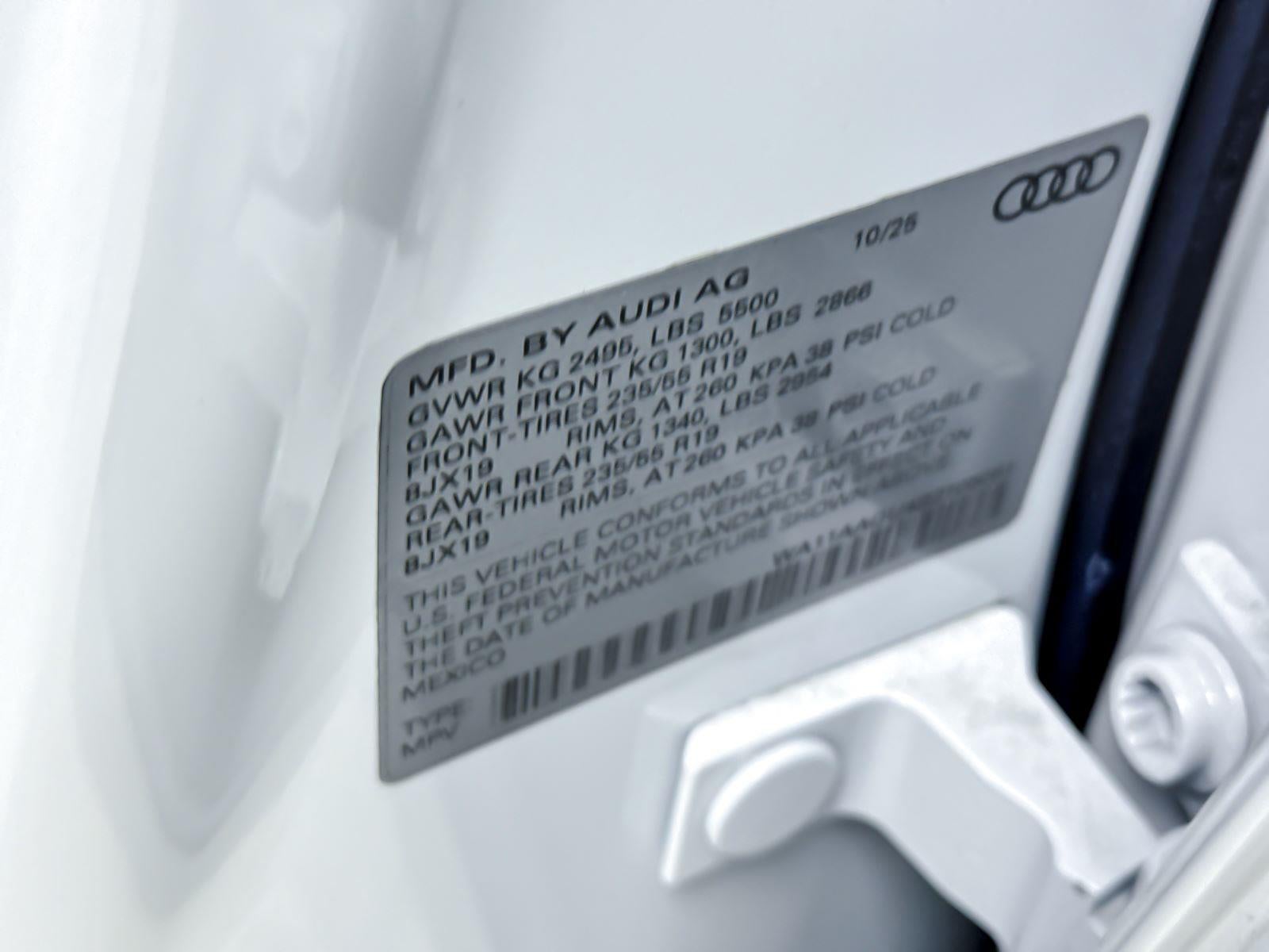 2025 Audi Q5 Premium