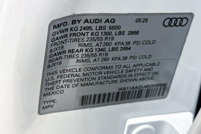 2025 Audi Q5 Premium