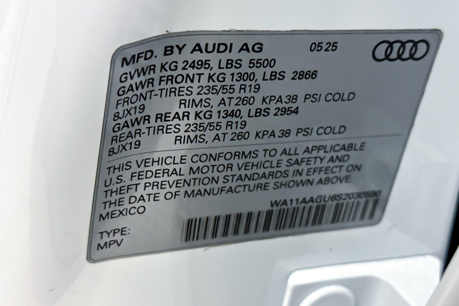 2025 Audi Q5 Premium