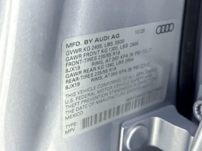 2025 Audi Q5 Premium