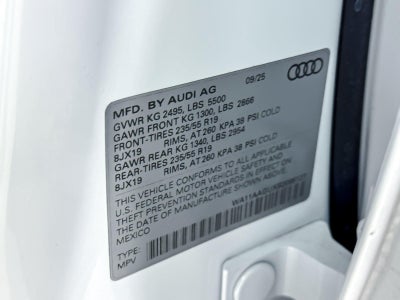 2025 Audi Q5 Premium