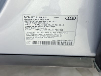 2023 Audi e-tron Sportback S line Premium Plus