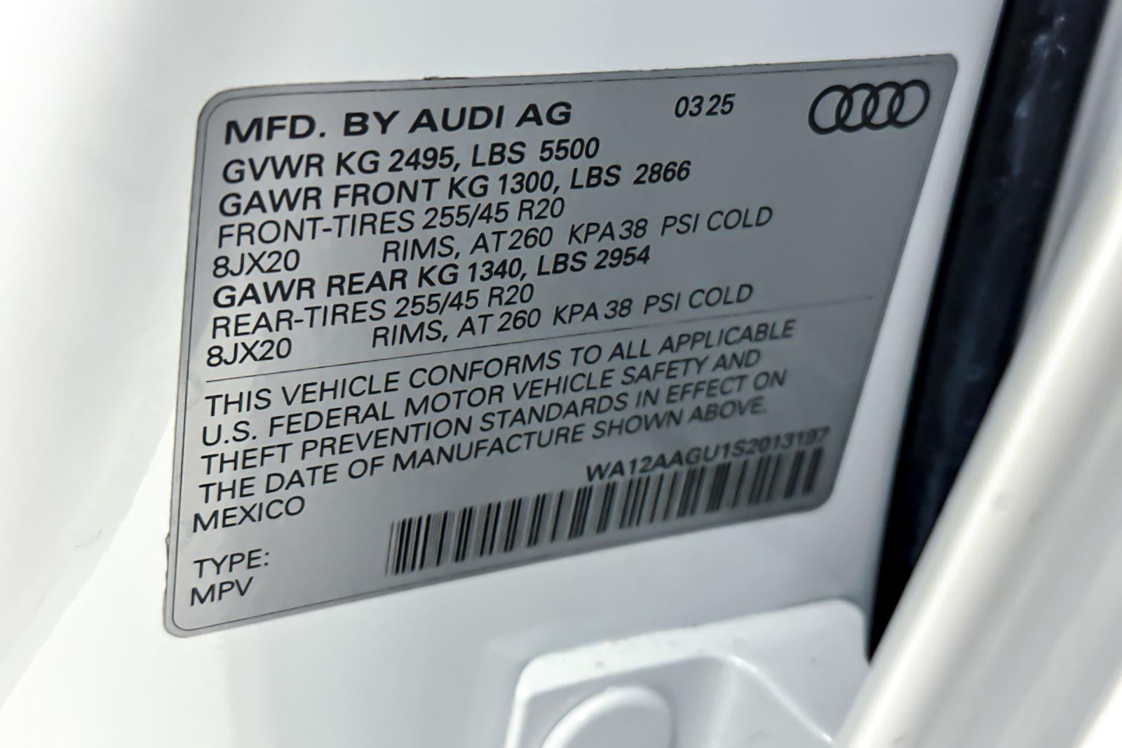 2025 Audi Q5 Premium Plus