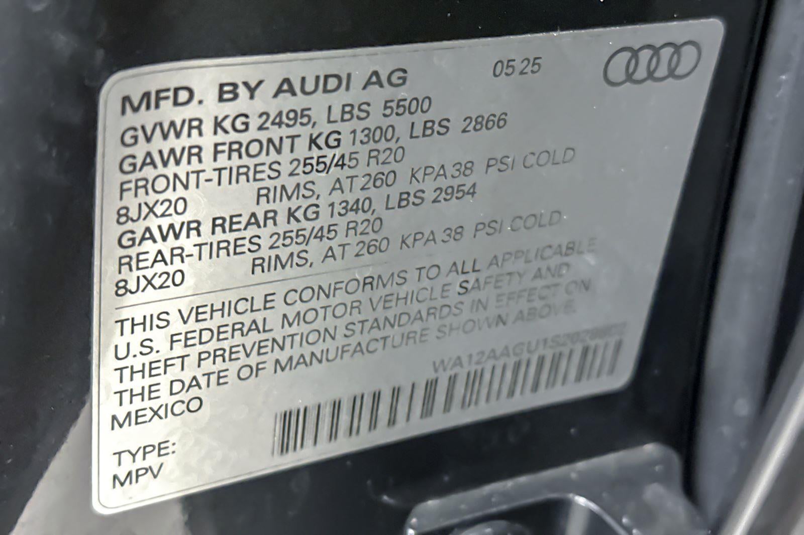 2025 Audi Q5 Premium Plus