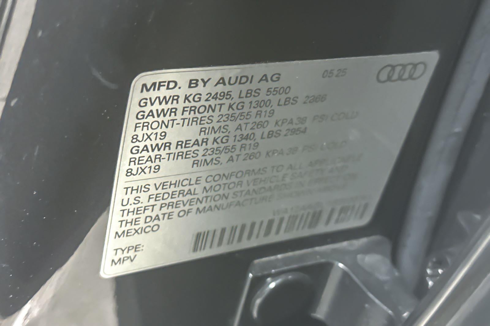 2025 Audi Q5 Premium Plus