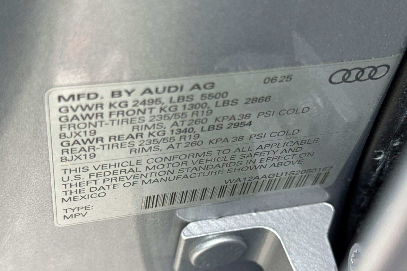 2025 Audi Q5 Premium Plus