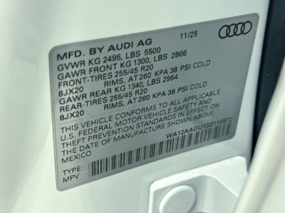 2025 Audi Q5 Premium Plus