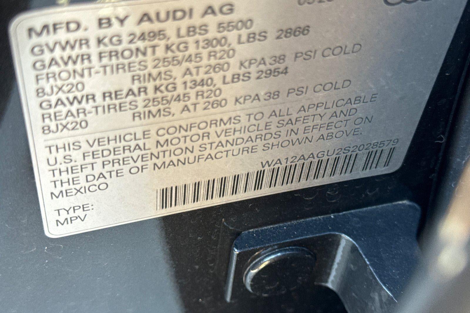 2025 Audi Q5 Premium Plus