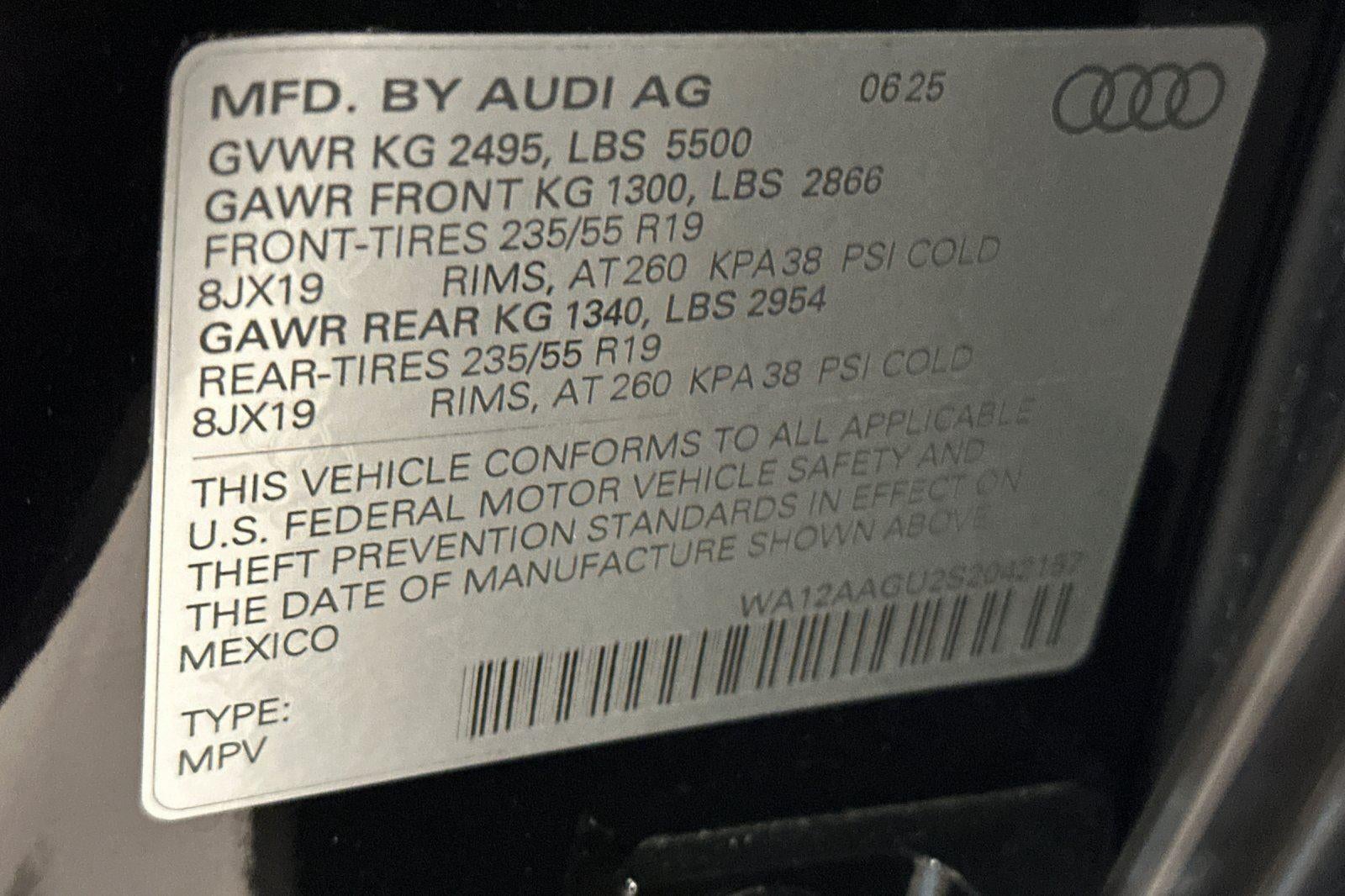 2025 Audi Q5 Premium Plus