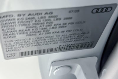 2025 Audi Q5 Premium Plus