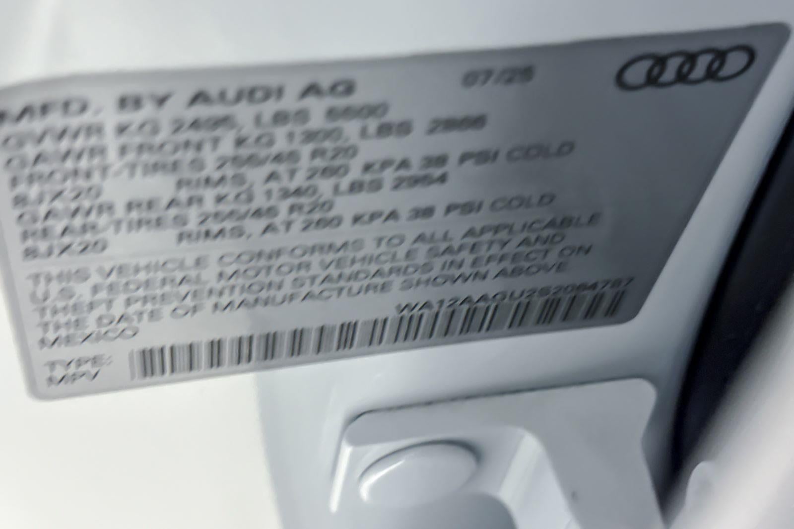 2025 Audi Q5 Premium Plus