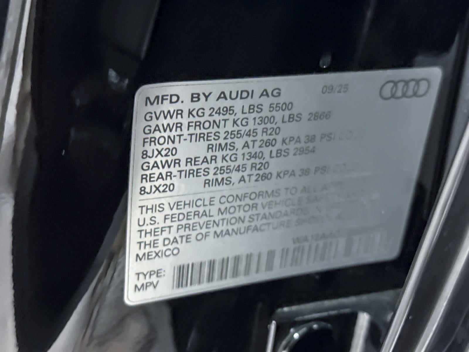 2025 Audi Q5 Premium Plus