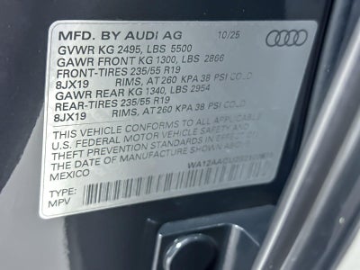 2025 Audi Q5 Premium Plus