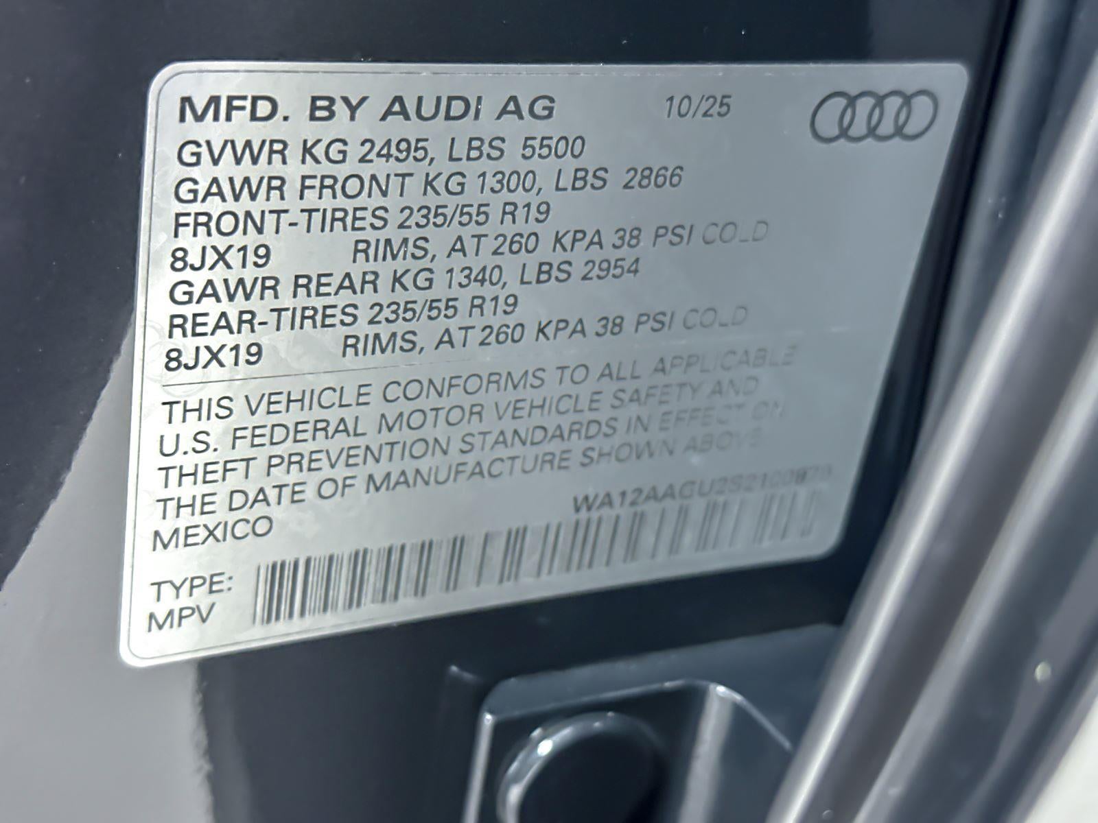 2025 Audi Q5 Premium Plus