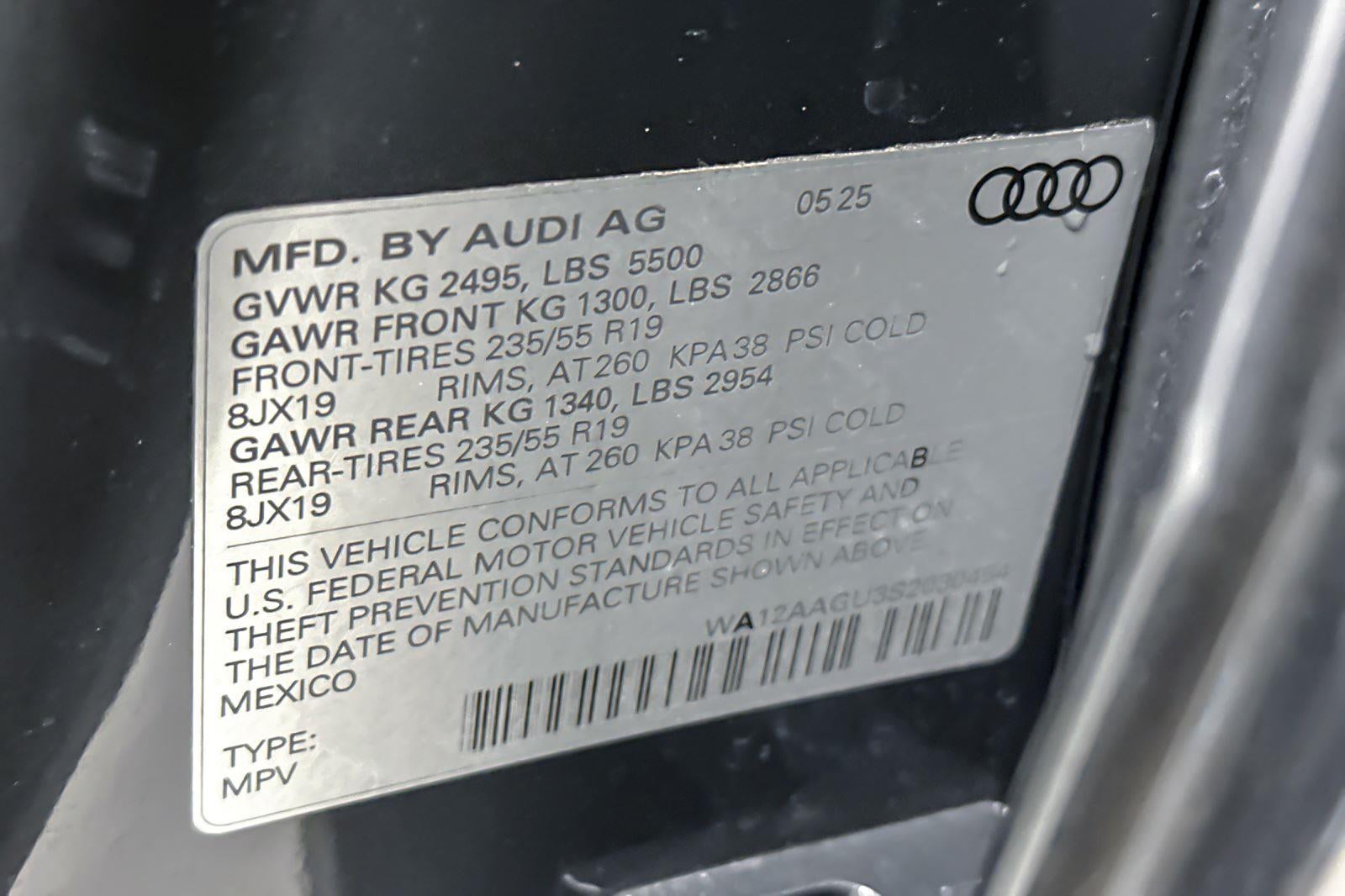 2025 Audi Q5 Premium Plus