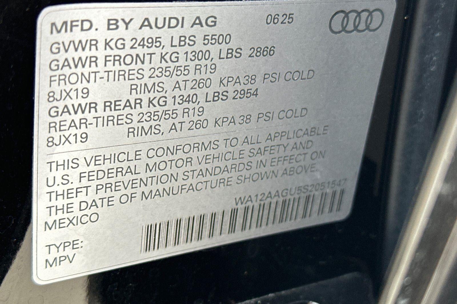 2025 Audi Q5 Premium Plus