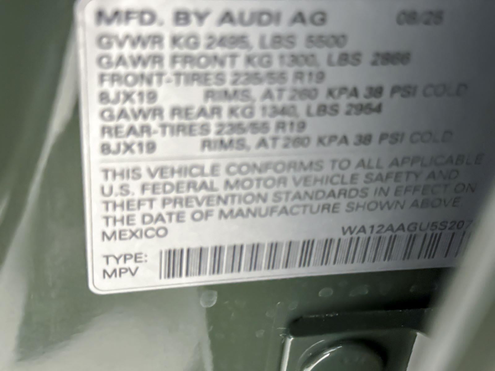 2025 Audi Q5 Premium Plus