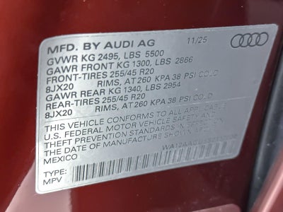 2025 Audi Q5 Premium Plus