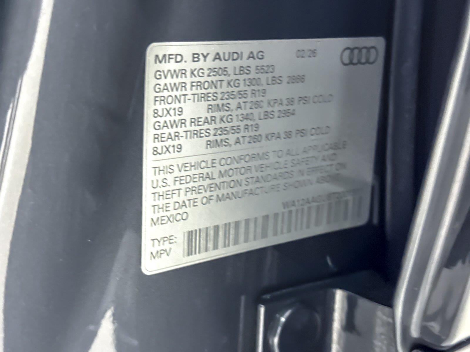 2026 Audi Q5 Premium Plus