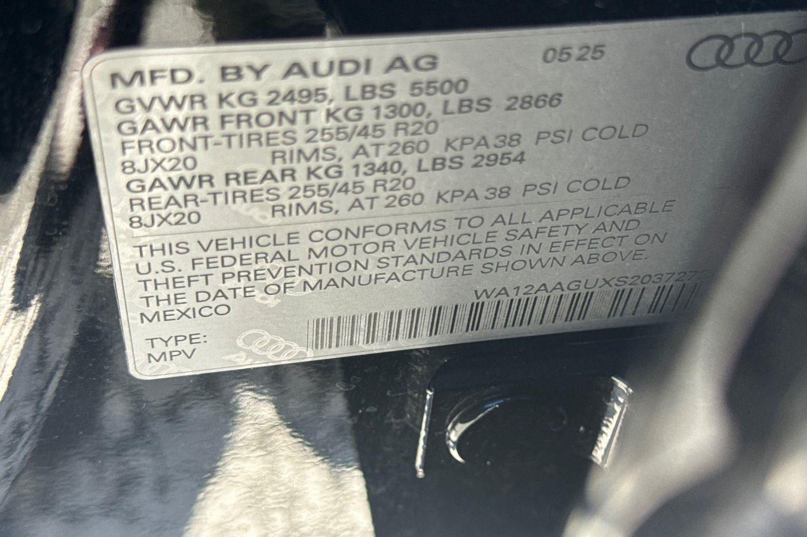 2025 Audi Q5 Premium Plus