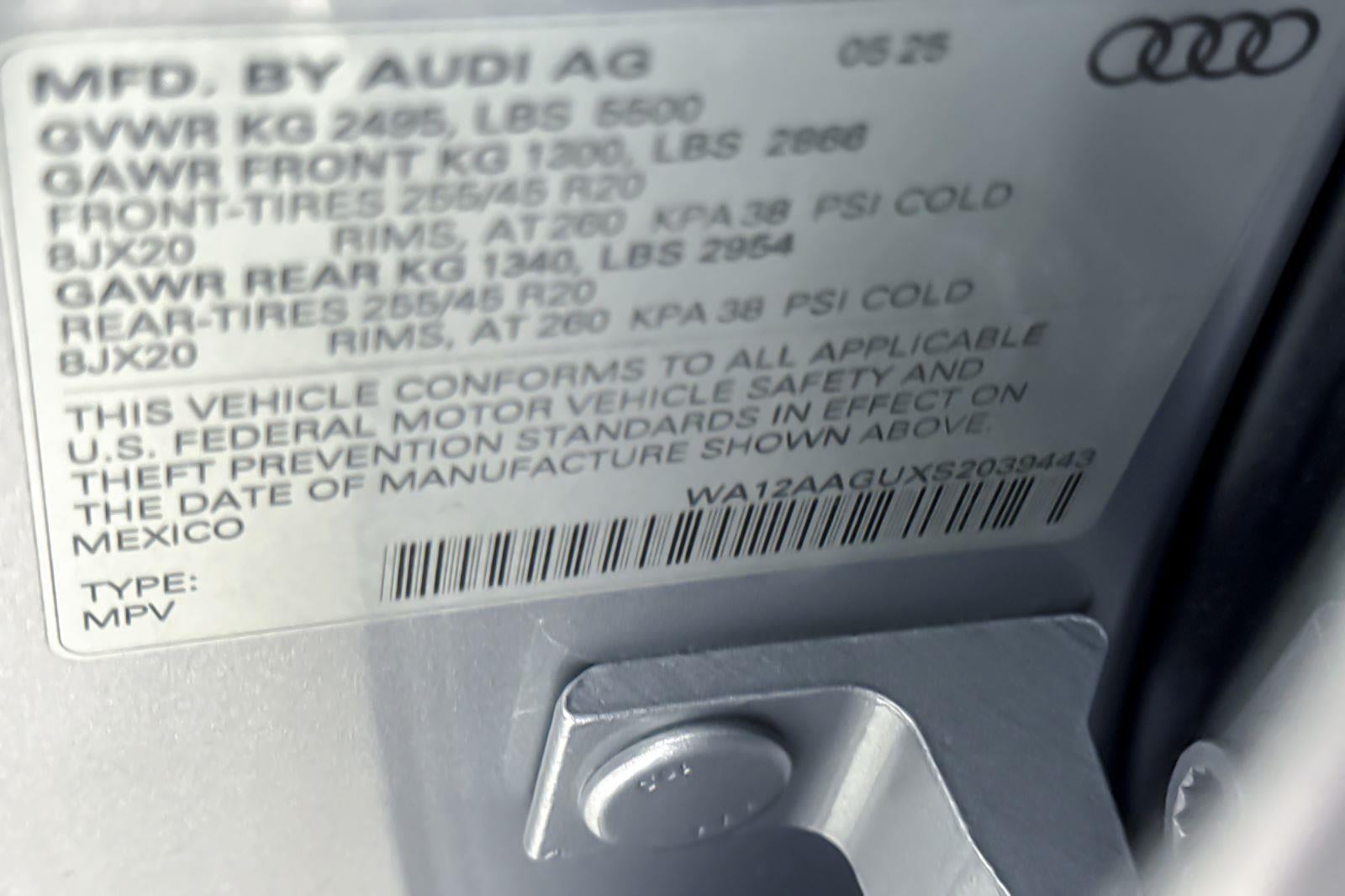 2025 Audi Q5 Premium Plus